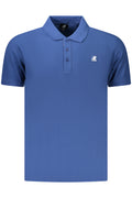 Polo de manga corta azul para hombre, marca U.S. Grand Polo