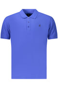 Polo de manga corta azul para hombre, marca U.S. Grand Polo