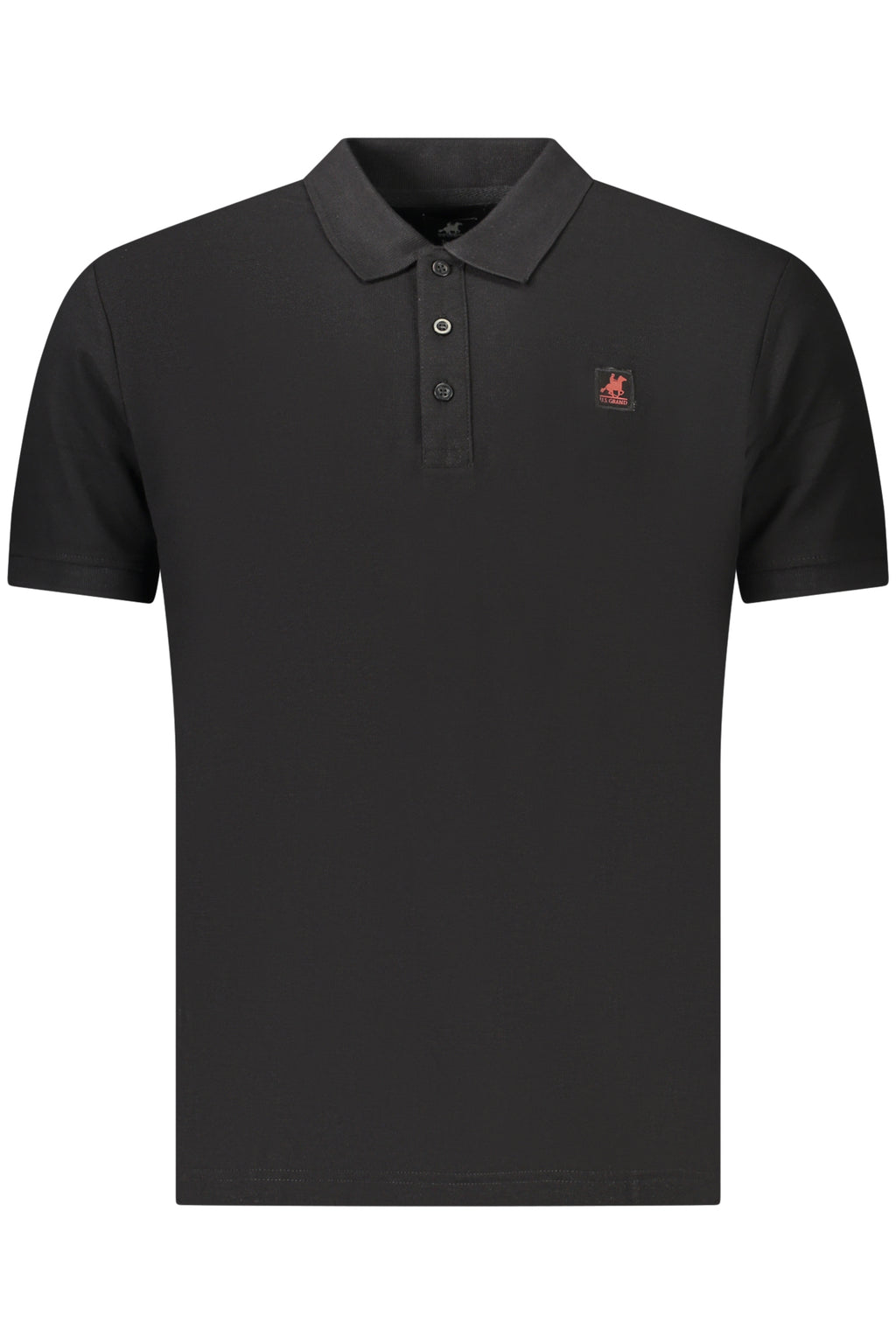 Polo Grand Polo de manga corta para hombre, color negro, de EE. UU.