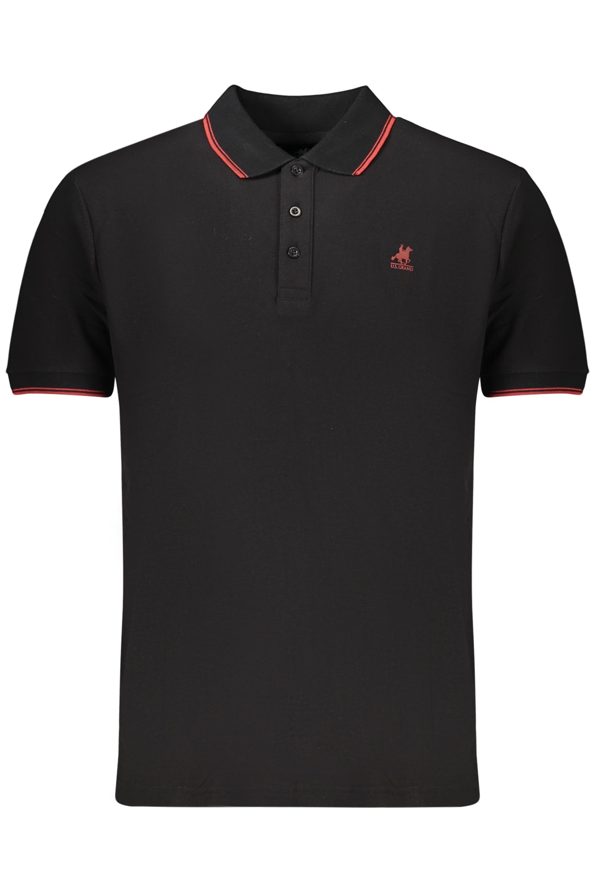 U.S. GRAND Polos Hombre Negro