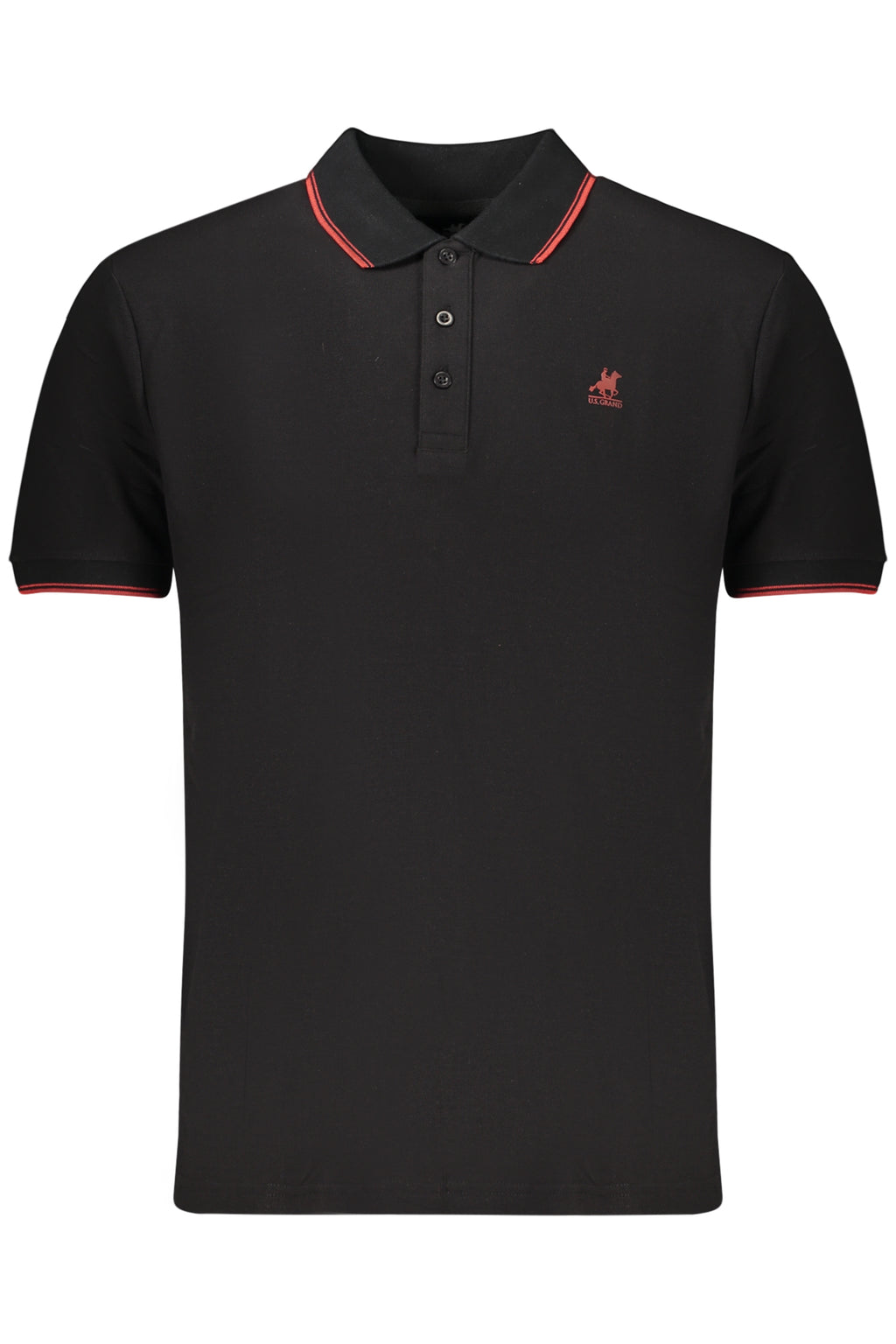 U.S. GRAND Polos Hombre Negro