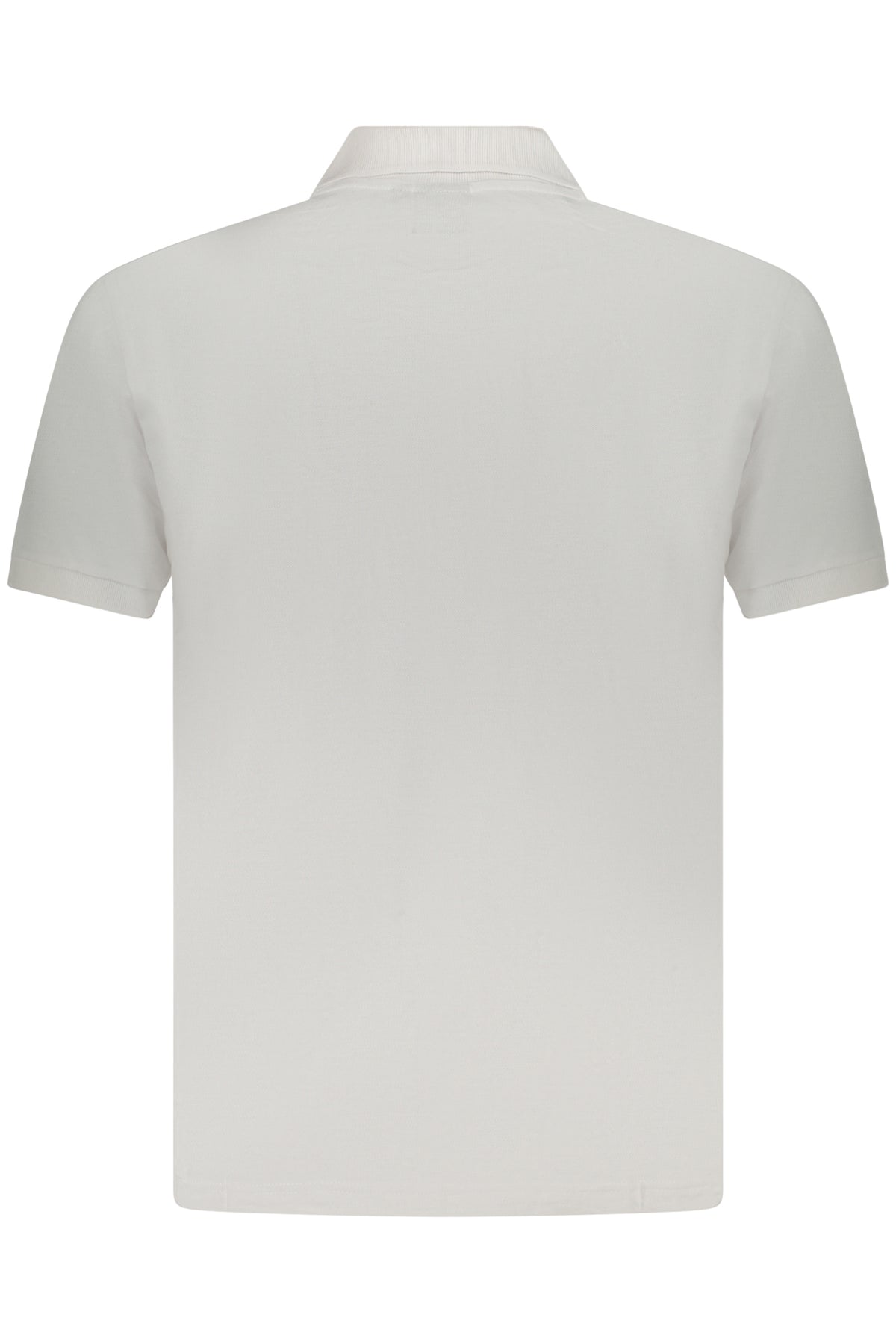 Polo de manga corta para hombre, marca U.S. Grand Polo, color blanco.