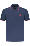 Polo de manga corta azul para hombre, marca U.S. Grand Polo