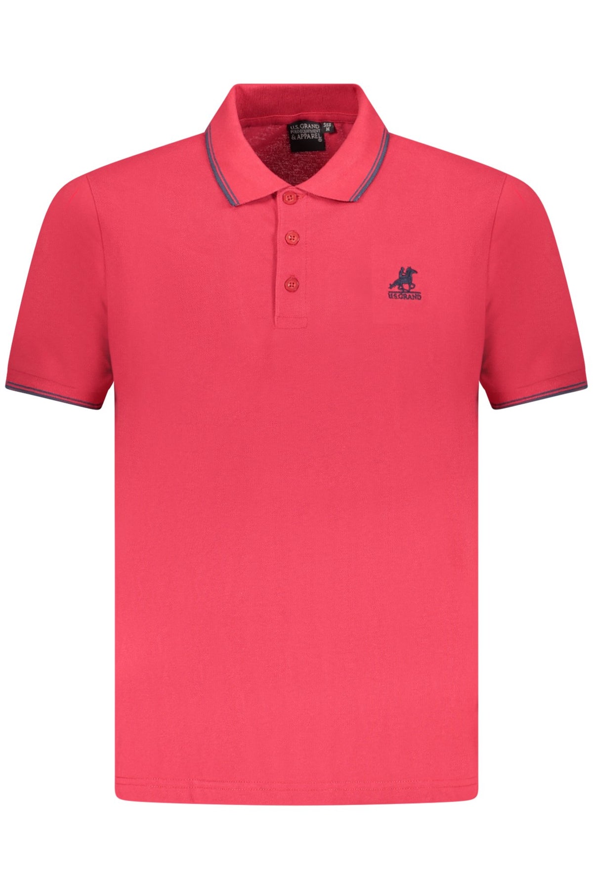U.S. GRAND Polos Hombre Rojo