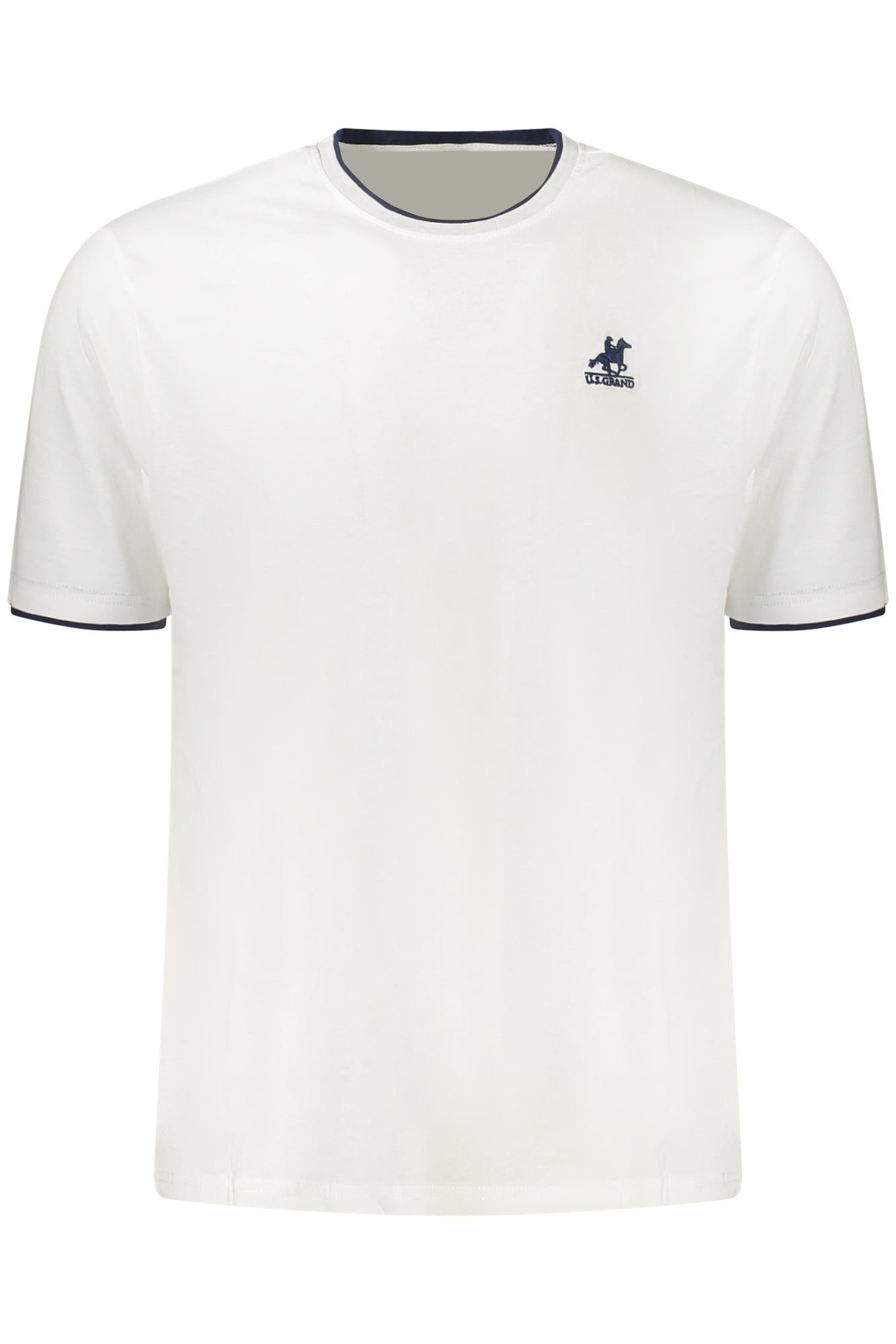 Camiseta blanca de manga corta para hombre U.S. GRAND