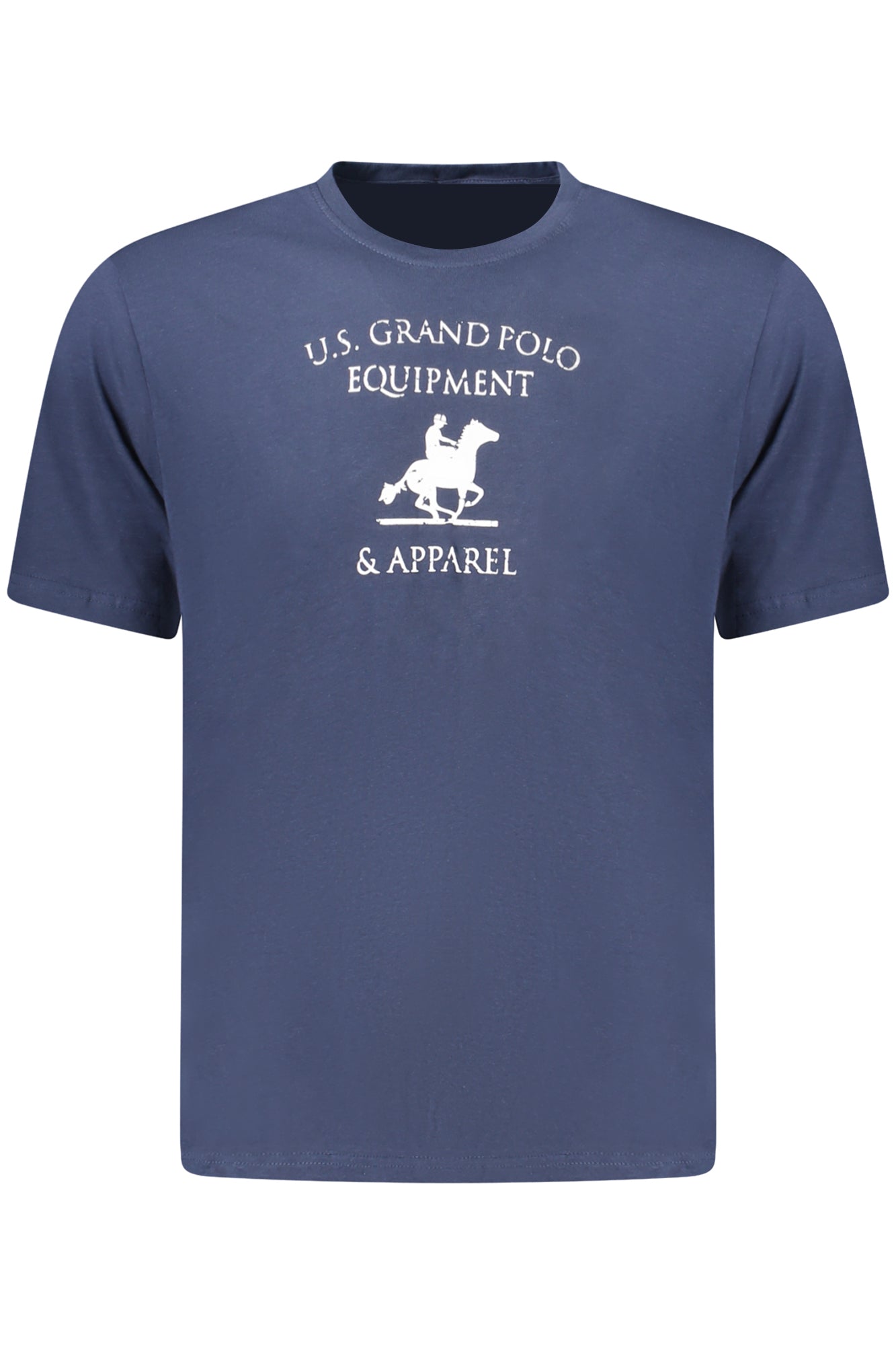 Camiseta de manga corta para hombre U.S. GRAND, azul