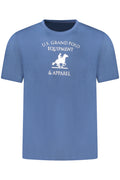 Camiseta de manga corta para hombre U.S. GRAND, azul