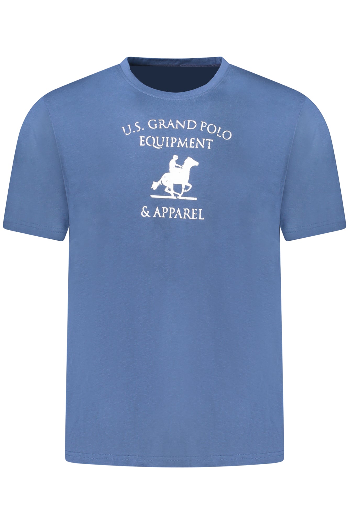 Camiseta de manga corta para hombre U.S. GRAND, azul