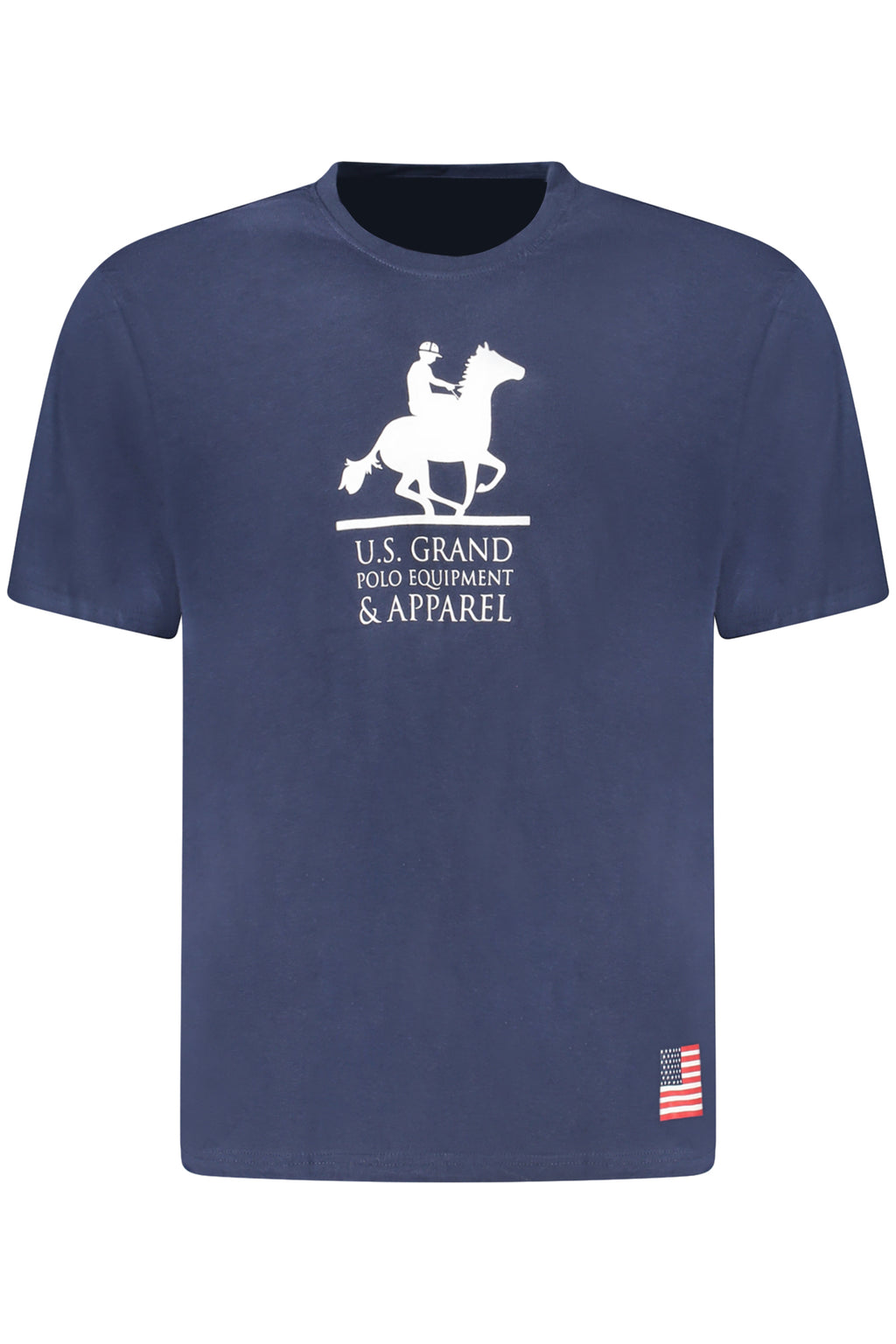 Camiseta de manga corta para hombre U.S. GRAND, azul
