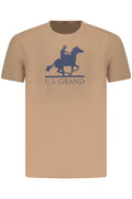 HERREN KURZARM-T-SHIRT US GRAND BRAUN
