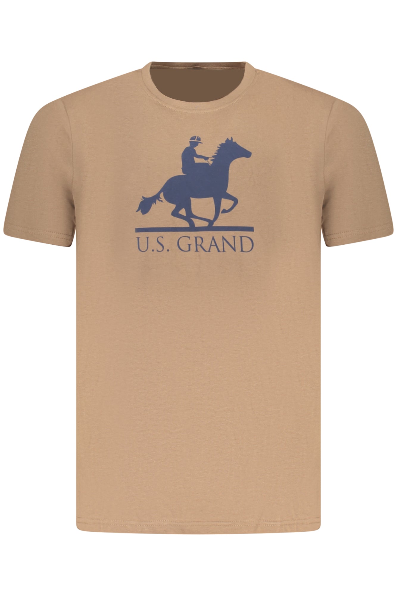 HERREN KURZARM-T-SHIRT US GRAND BRAUN