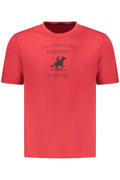 Camiseta roja de manga corta para hombre de la marca U.S. GRAND