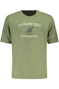 GRÜNES KURZARM-T-SHIRT FÜR HERREN VON US GRANDIA