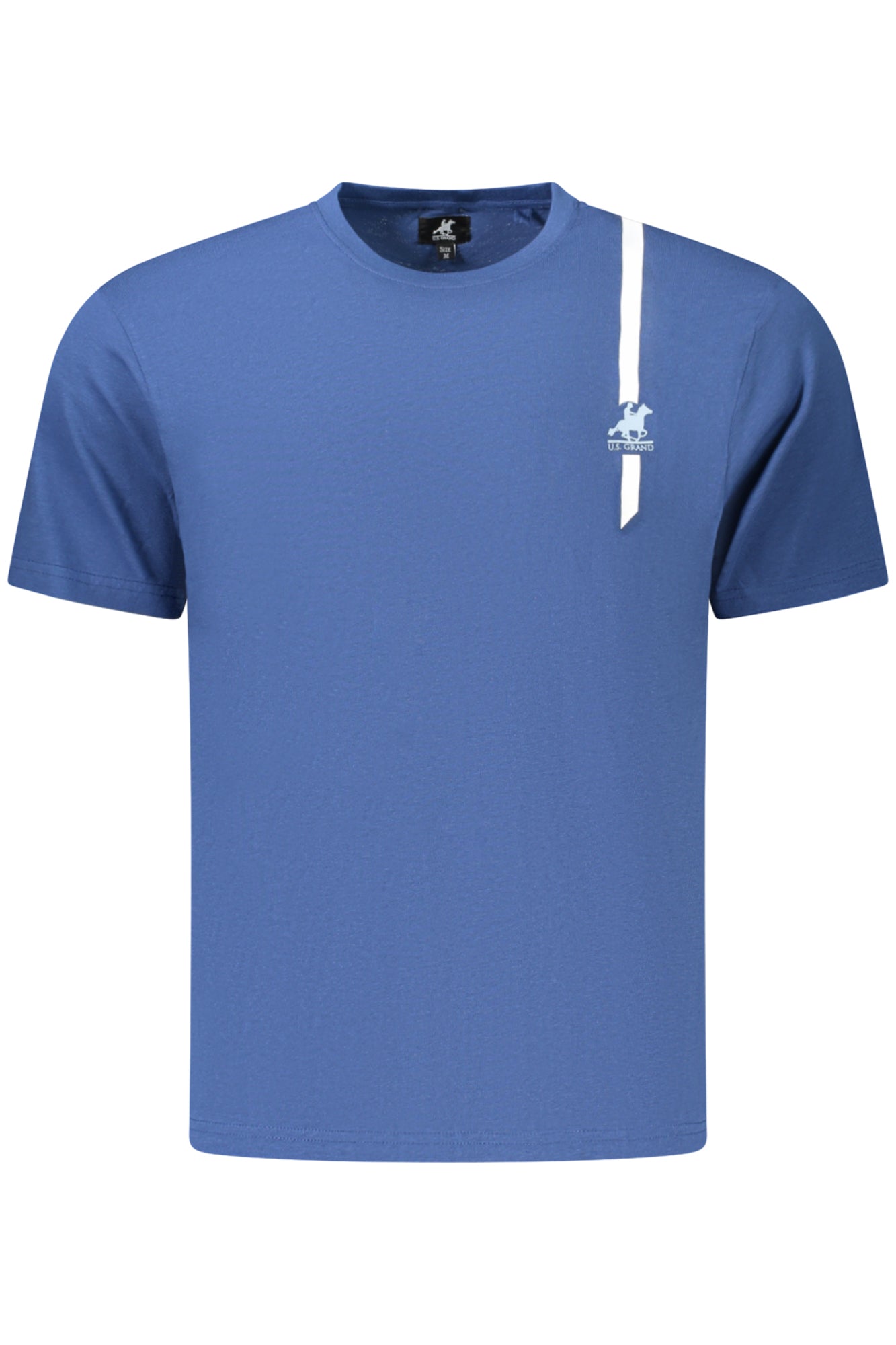 Camiseta de manga corta para hombre U.S. GRAND, azul