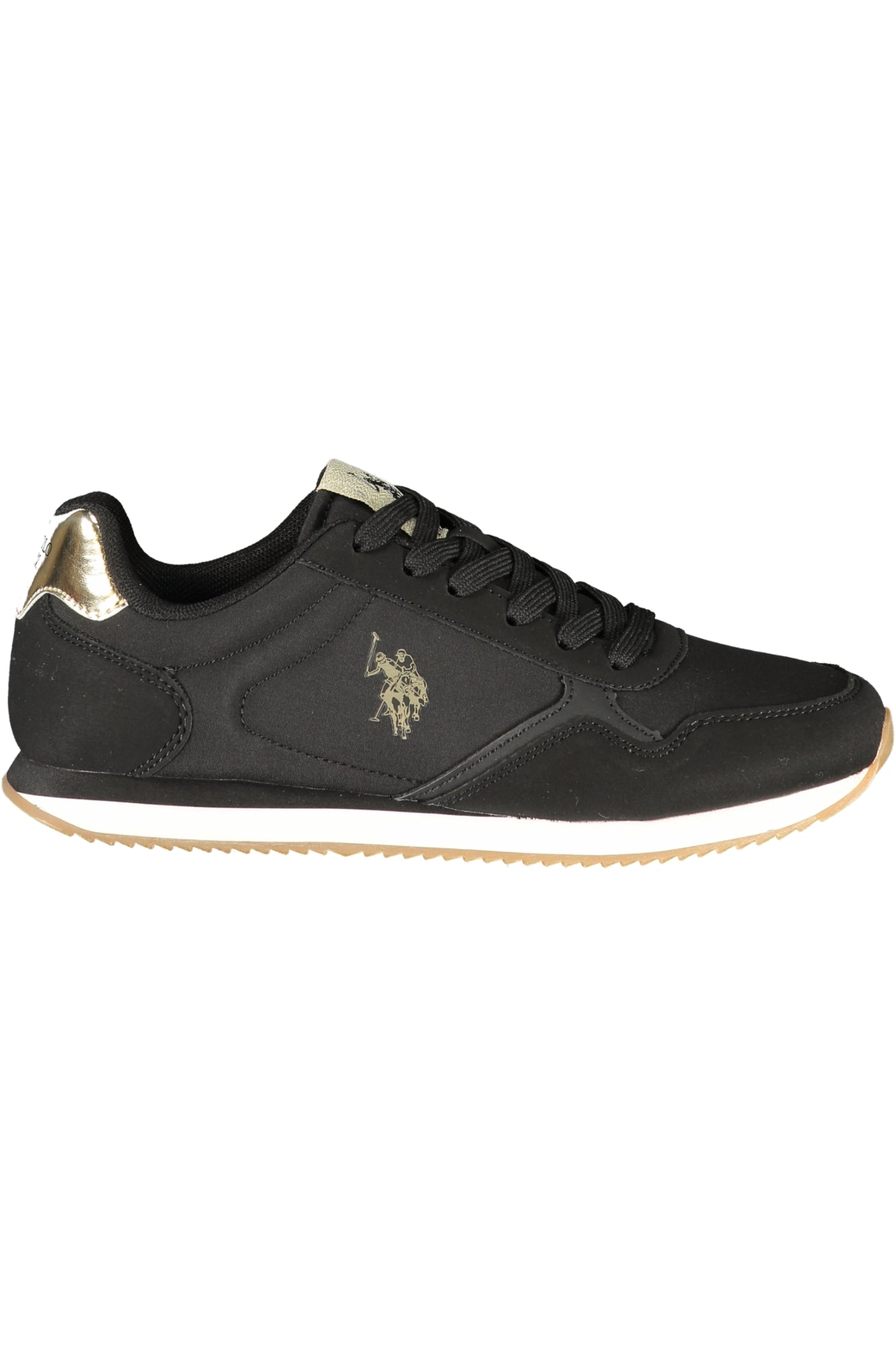 ASOCIACIÓN DE POLO DE EE. UU. CALZADO DEPORTIVO NEGRO PARA MUJERES U.S. POLO ASSN.