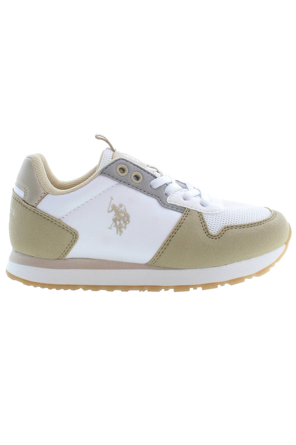 ASOCIACIÓN DE POLO DE EE. UU. CALZADO DEPORTIVO BEIGE PARA NIÑAS U.S. POLO ASSN.