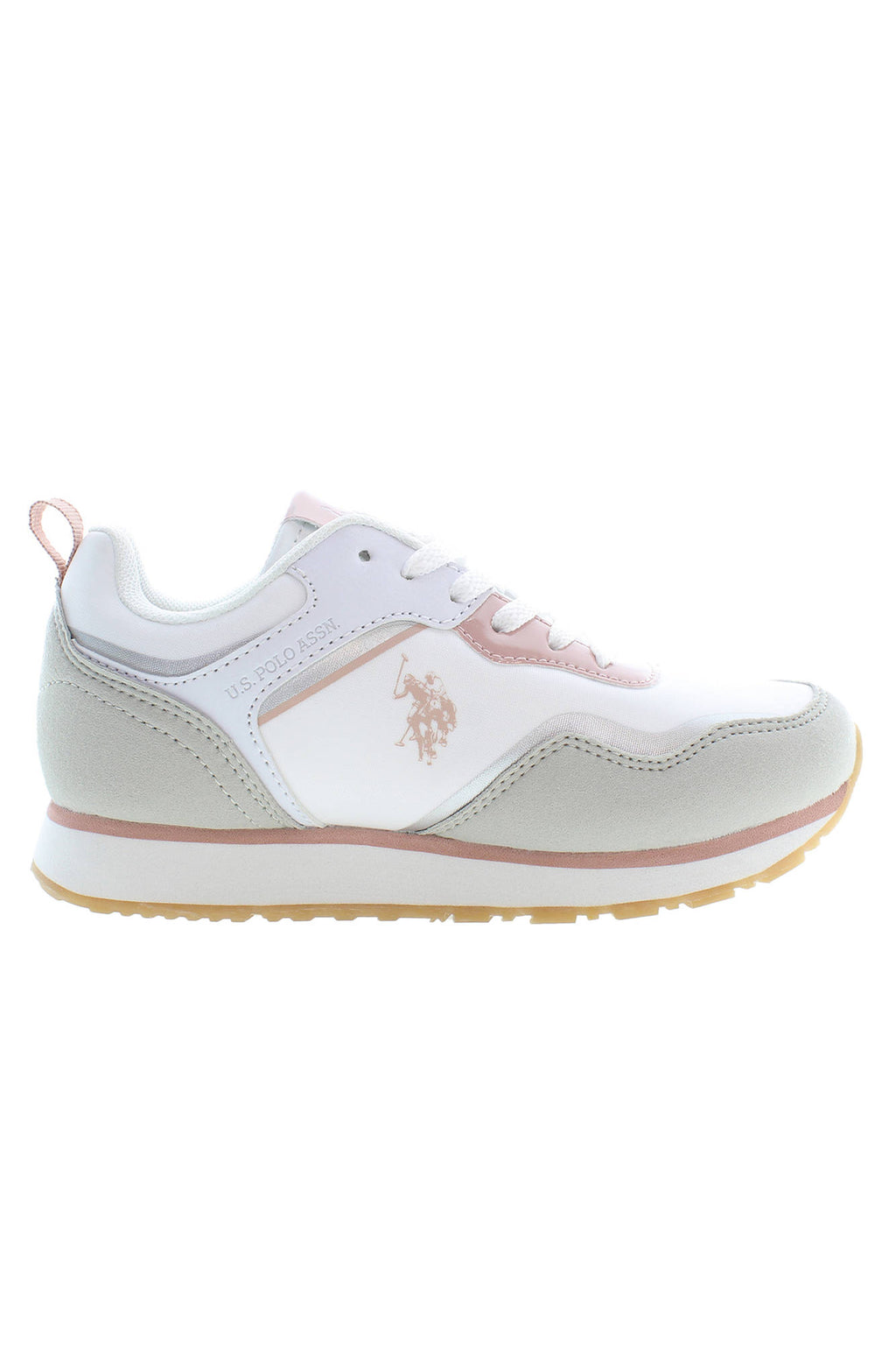 ASOCIACIÓN DE POLO DE EE. UU. CALZADO DEPORTIVO BLANCO PARA NIÑAS U.S. POLO ASSN.