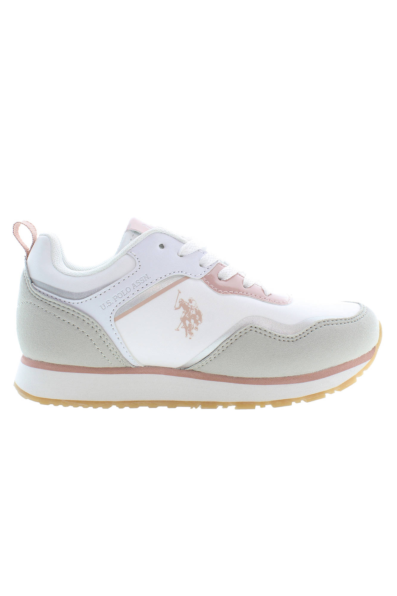 ASOCIACIÓN DE POLO DE EE. UU. CALZADO DEPORTIVO BLANCO PARA NIÑAS U.S. POLO ASSN.