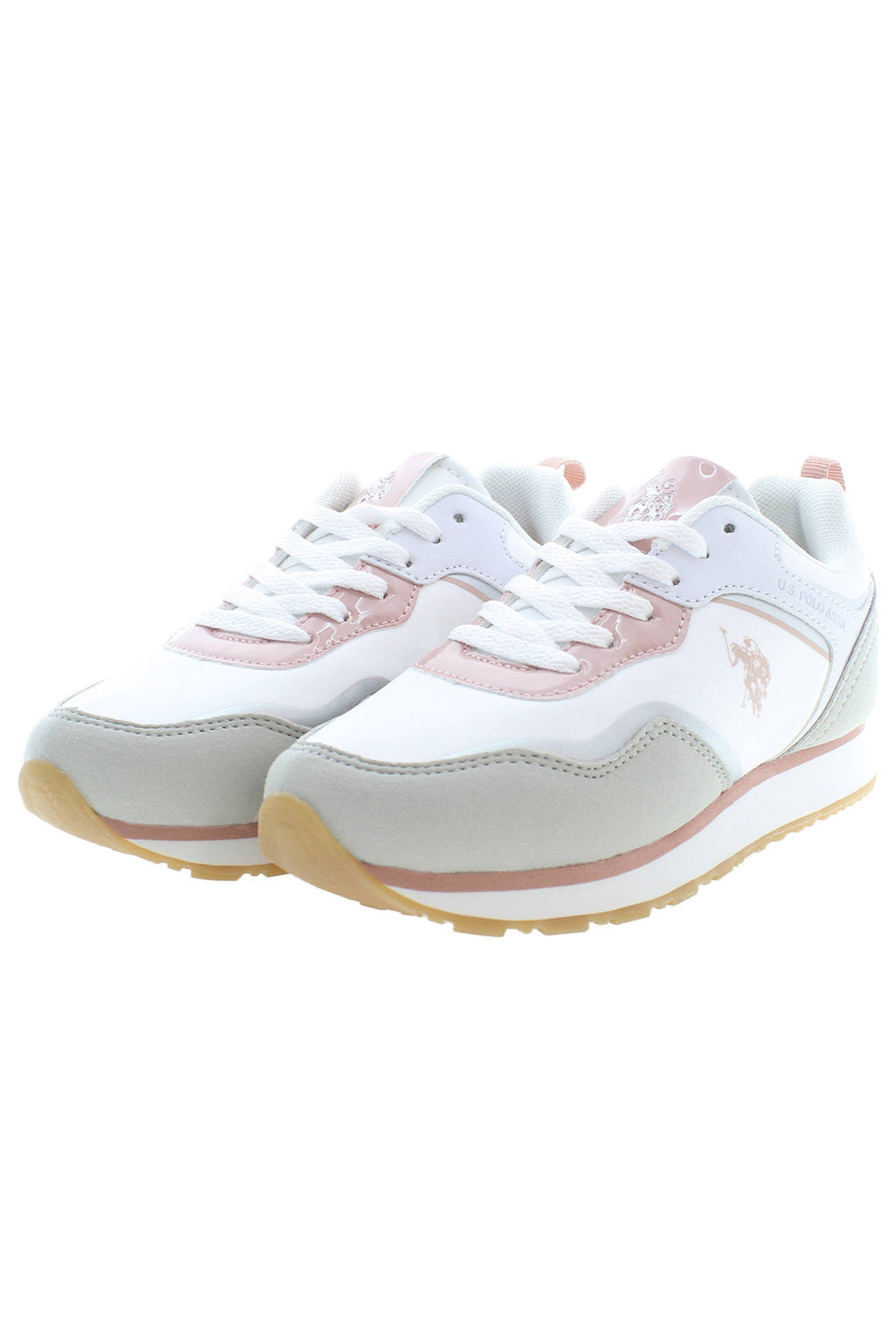 ASOCIACIÓN DE POLO DE EE. UU. CALZADO DEPORTIVO BLANCO PARA NIÑAS U.S. POLO ASSN.