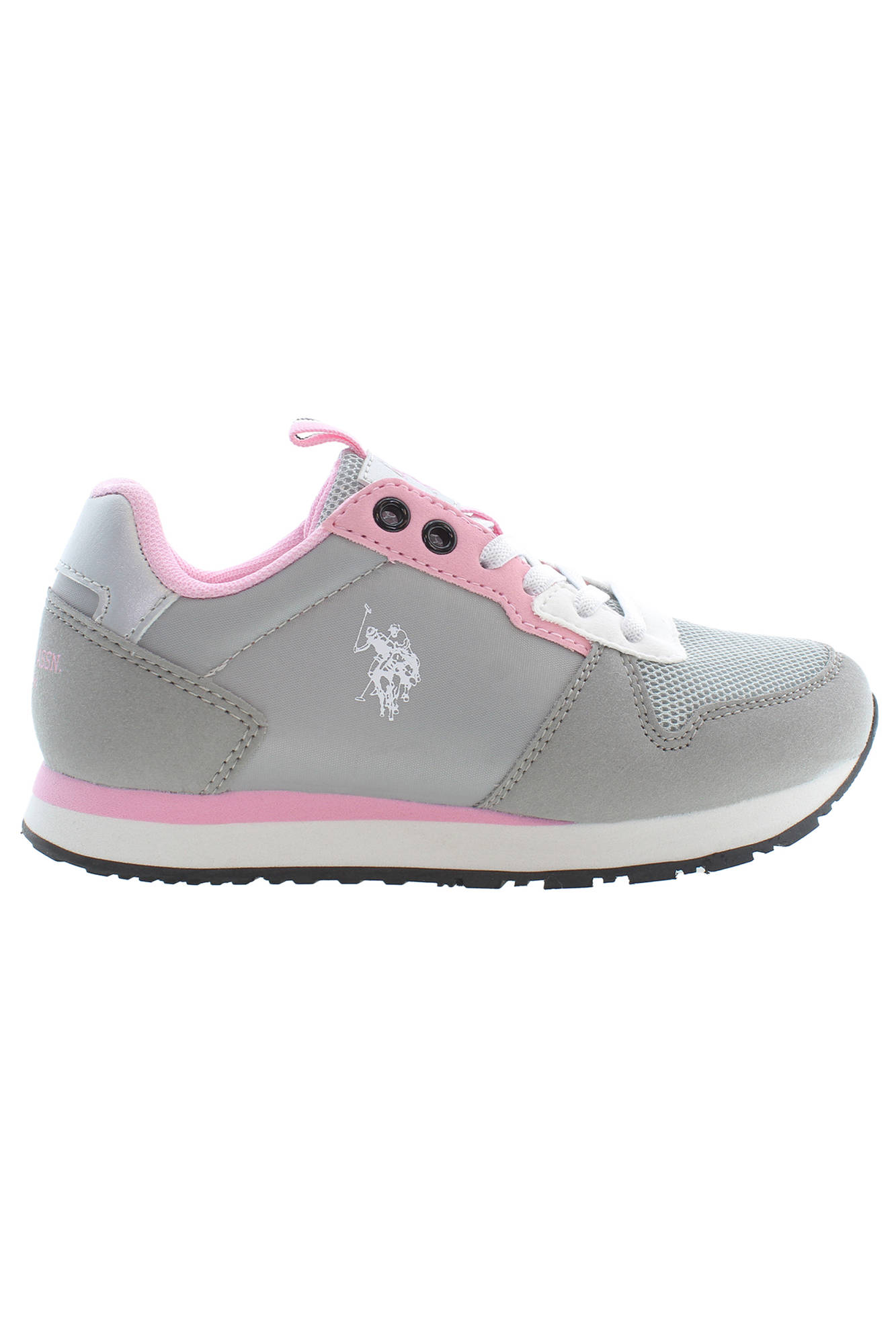 CALZADO DEPORTIVO GRIS PARA NIÑAS DE LA ASOCIACIÓN DE POLO DE EE. UU. U.S. POLO ASSN.