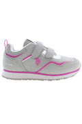 CALZADO DEPORTIVO GRIS PARA NIÑAS DE LA ASOCIACIÓN DE POLO DE EE. UU. U.S. POLO ASSN.