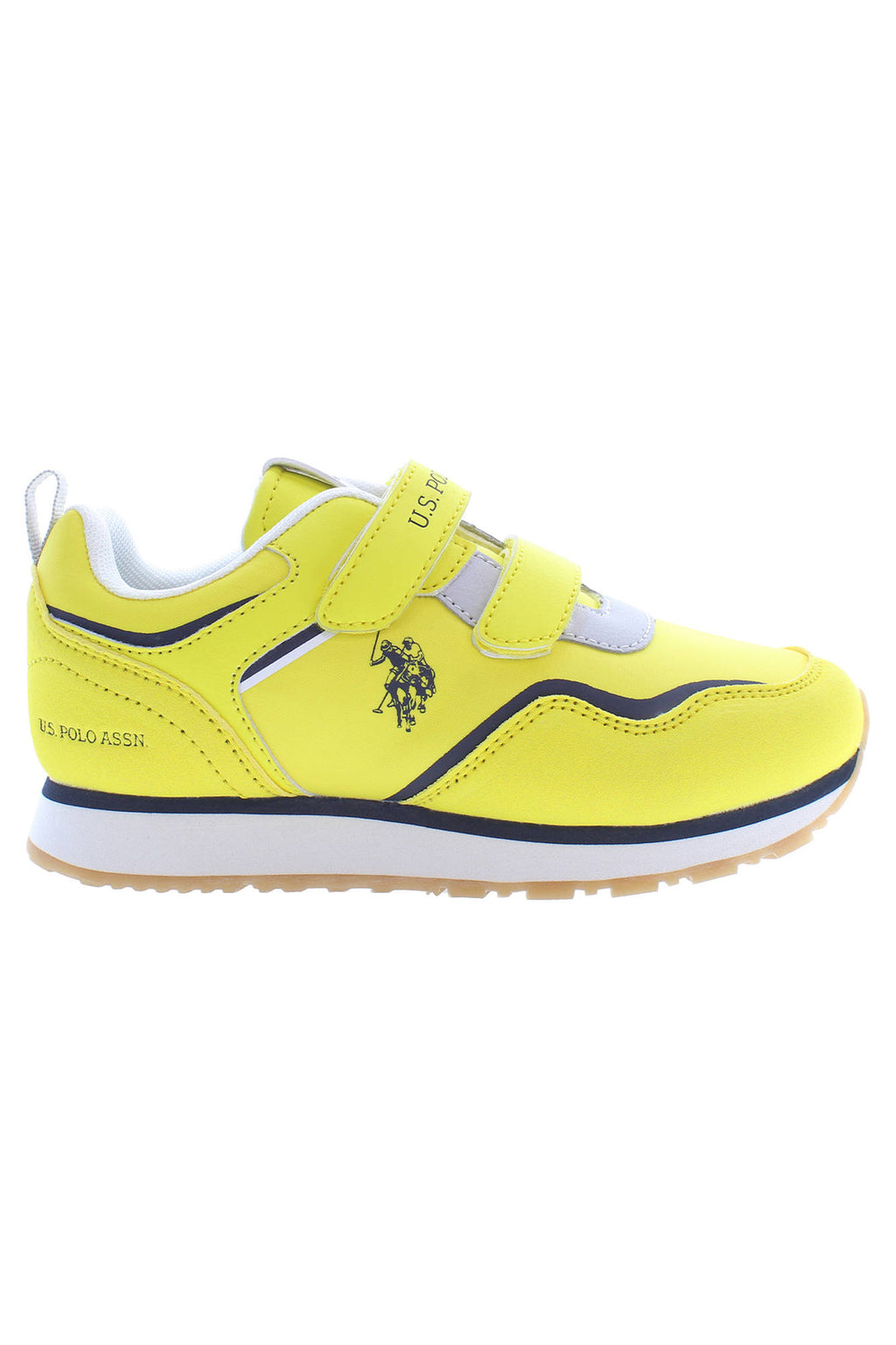 ASOCIACIÓN DE POLO DE EE. UU. CALZADO DEPORTIVO AMARILLO PARA NIÑOS U.S. POLO ASSN.