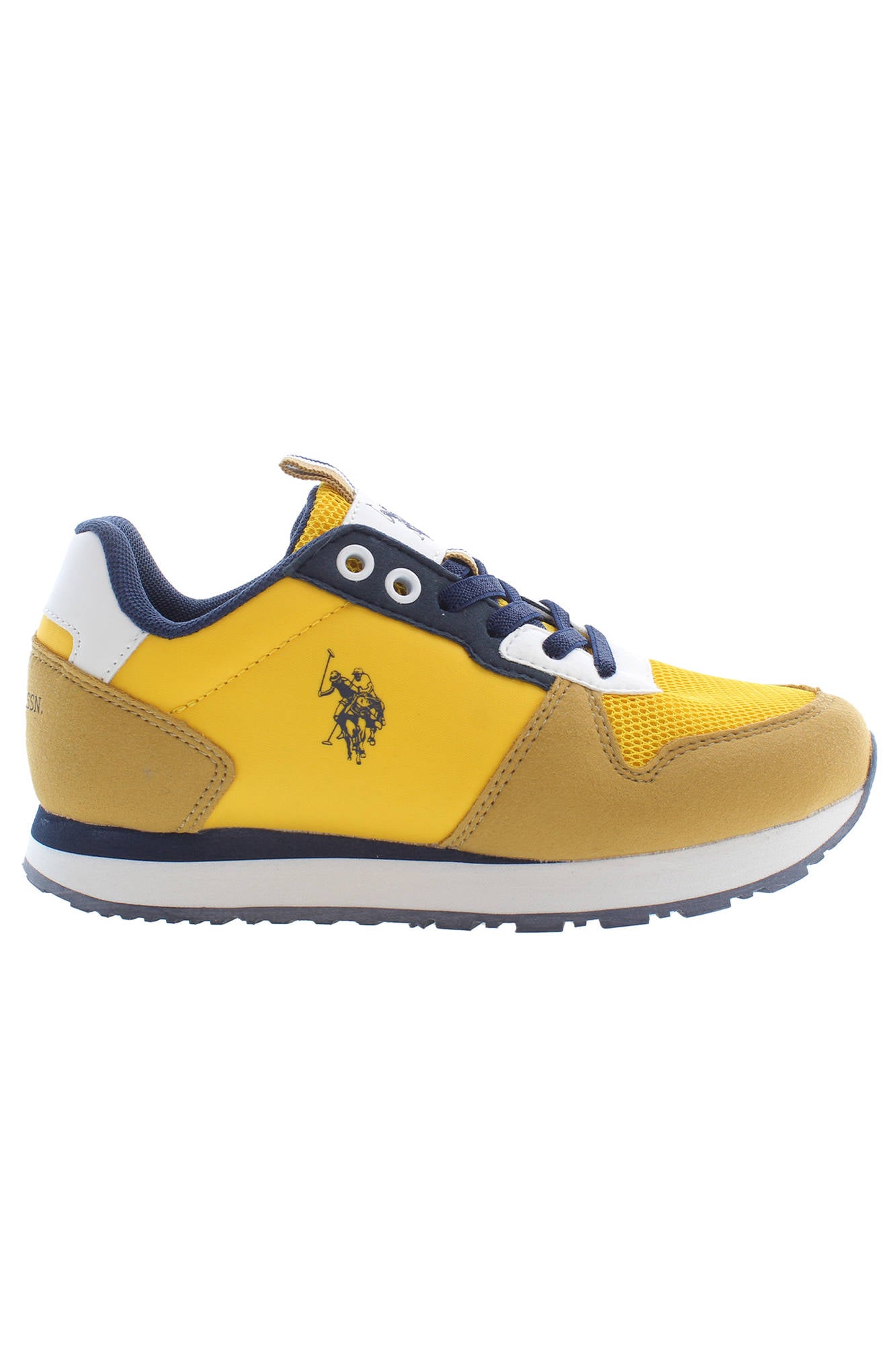ASOCIACIÓN DE POLO DE EE. UU. CALZADO DEPORTIVO AMARILLO PARA NIÑOS U.S. POLO ASSN.