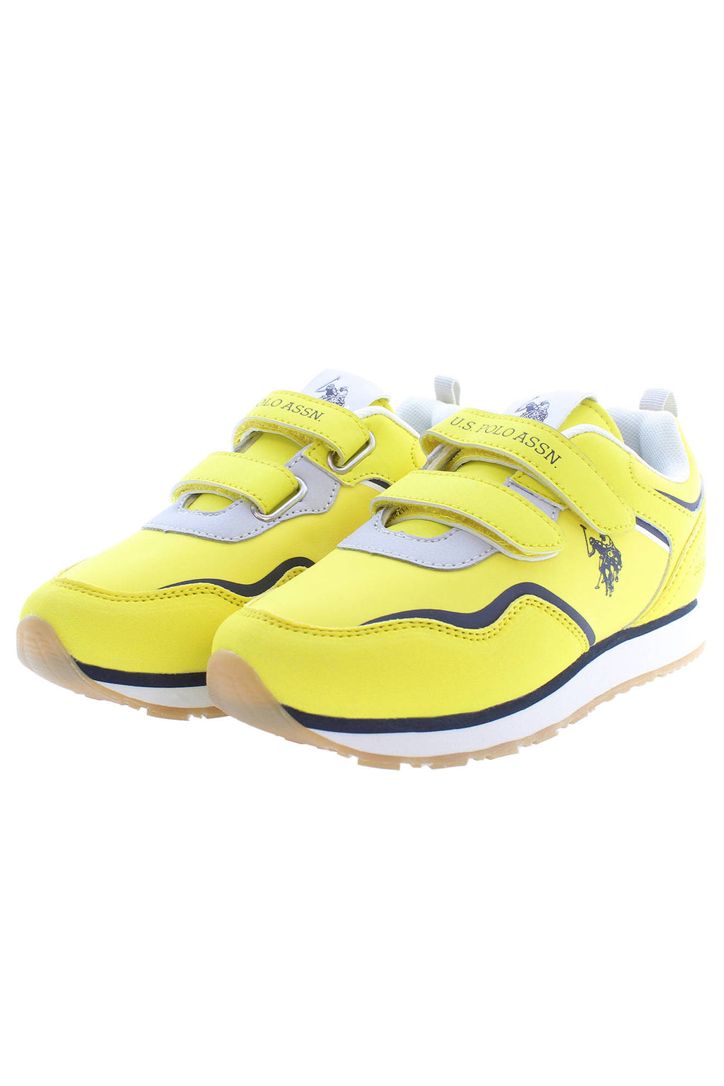 ASOCIACIÓN DE POLO DE EE. UU. CALZADO DEPORTIVO AMARILLO PARA NIÑOS U.S. POLO ASSN.