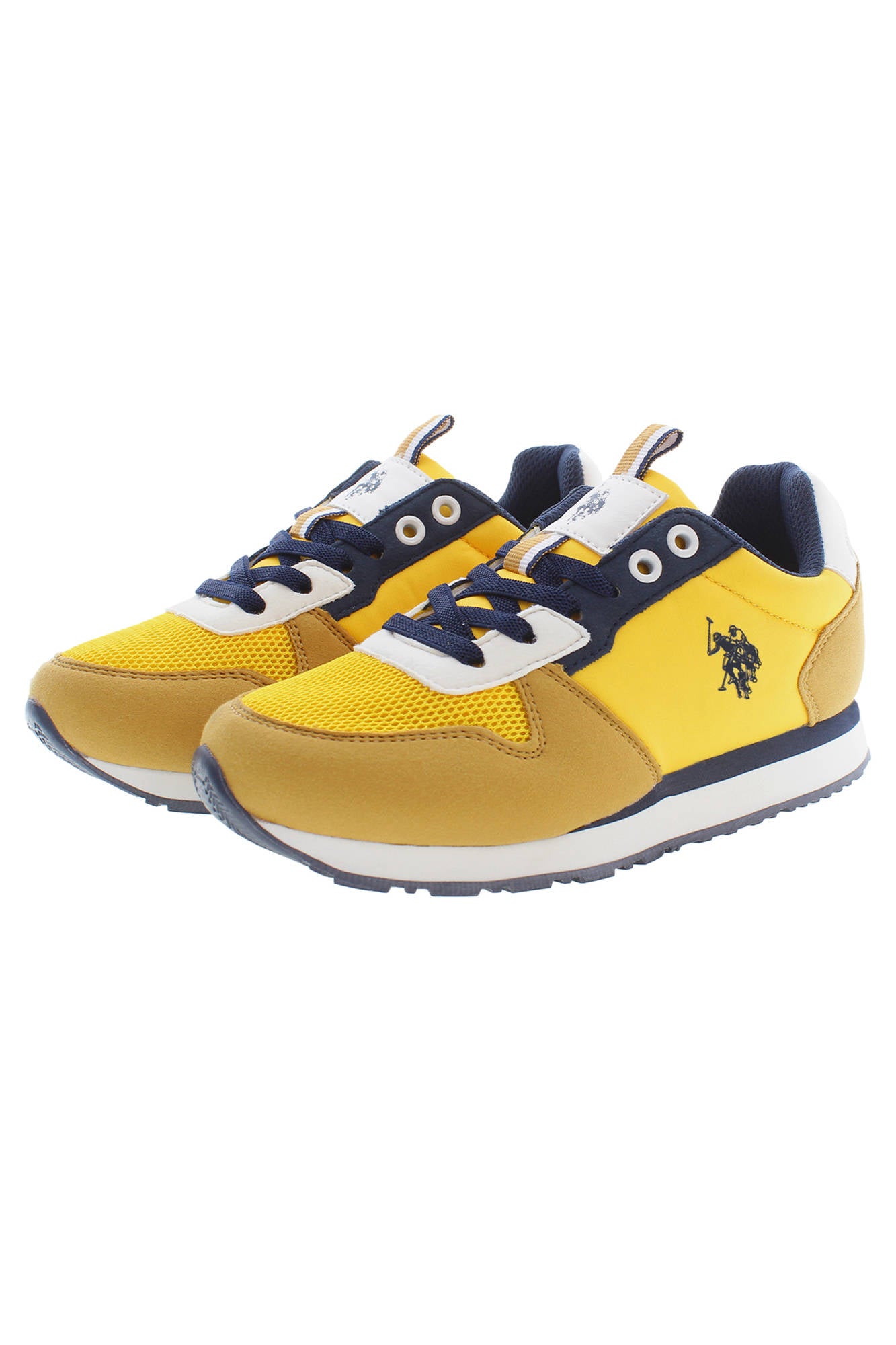 ASOCIACIÓN DE POLO DE EE. UU. CALZADO DEPORTIVO AMARILLO PARA NIÑOS U.S. POLO ASSN.