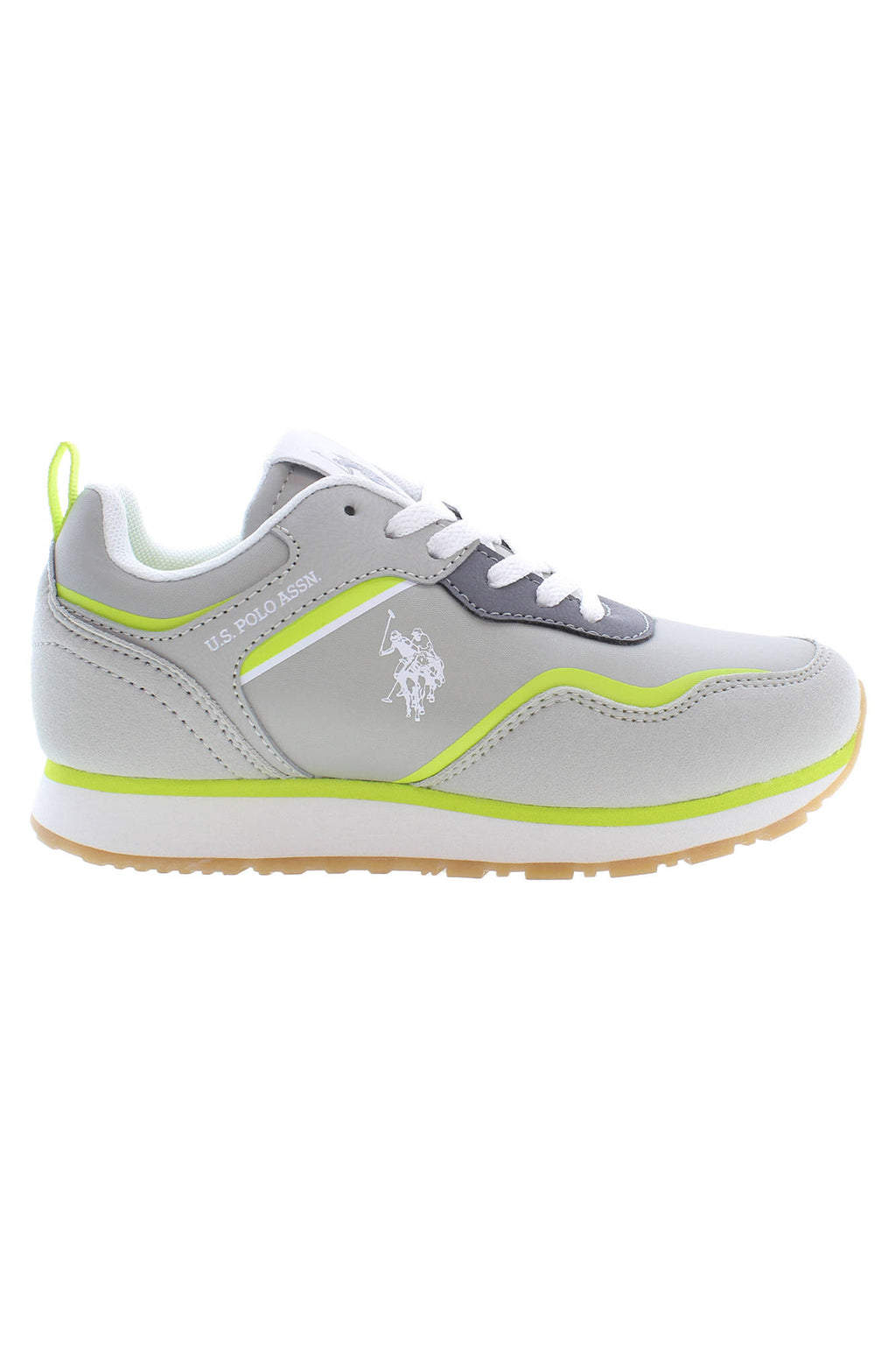 ASOCIACIÓN DE POLO DE EE. UU. CALZADO DEPORTIVO GRIS PARA NIÑOS U.S. POLO ASSN.