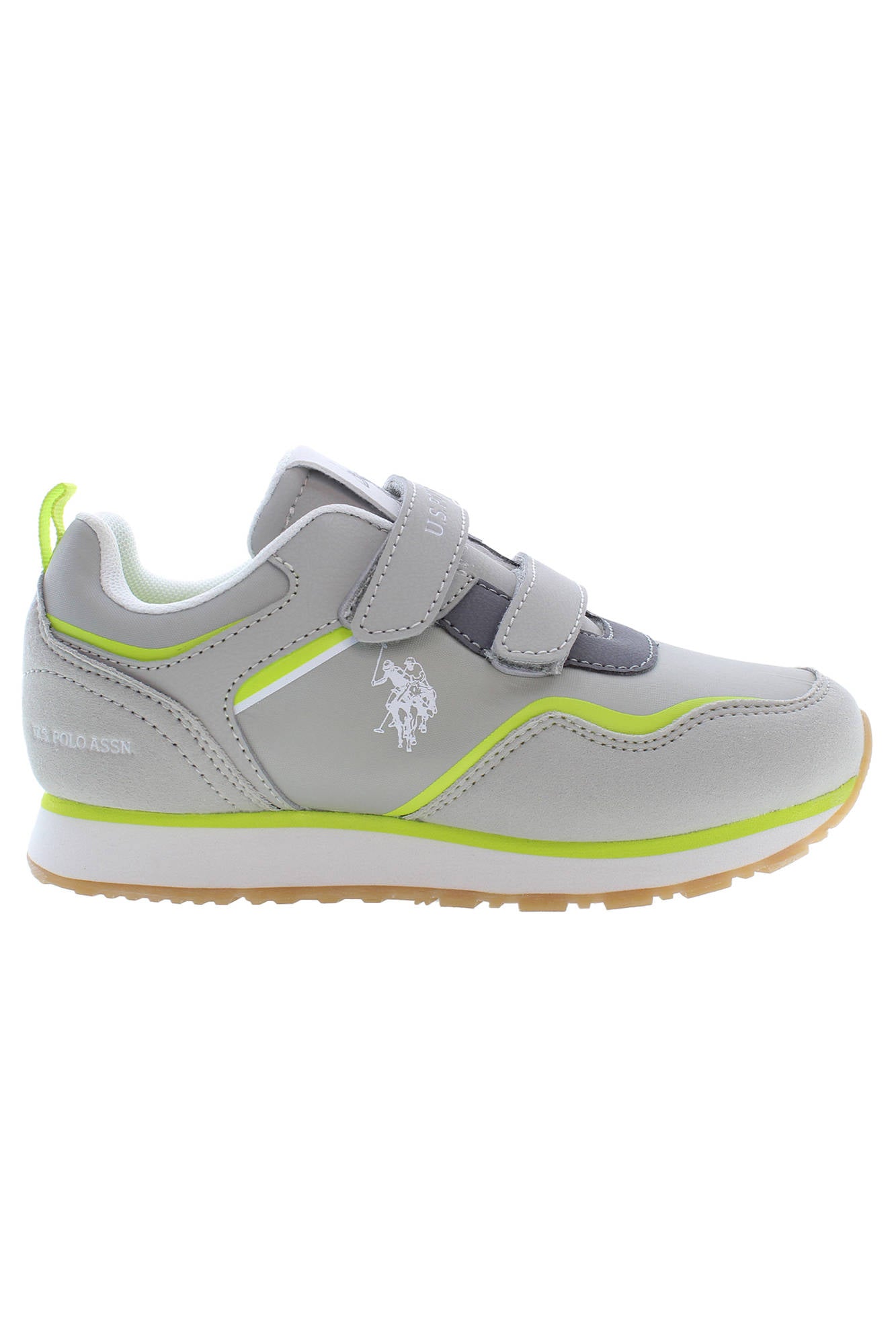 ASOCIACIÓN DE POLO DE EE. UU. CALZADO DEPORTIVO GRIS PARA NIÑOS U.S. POLO ASSN.