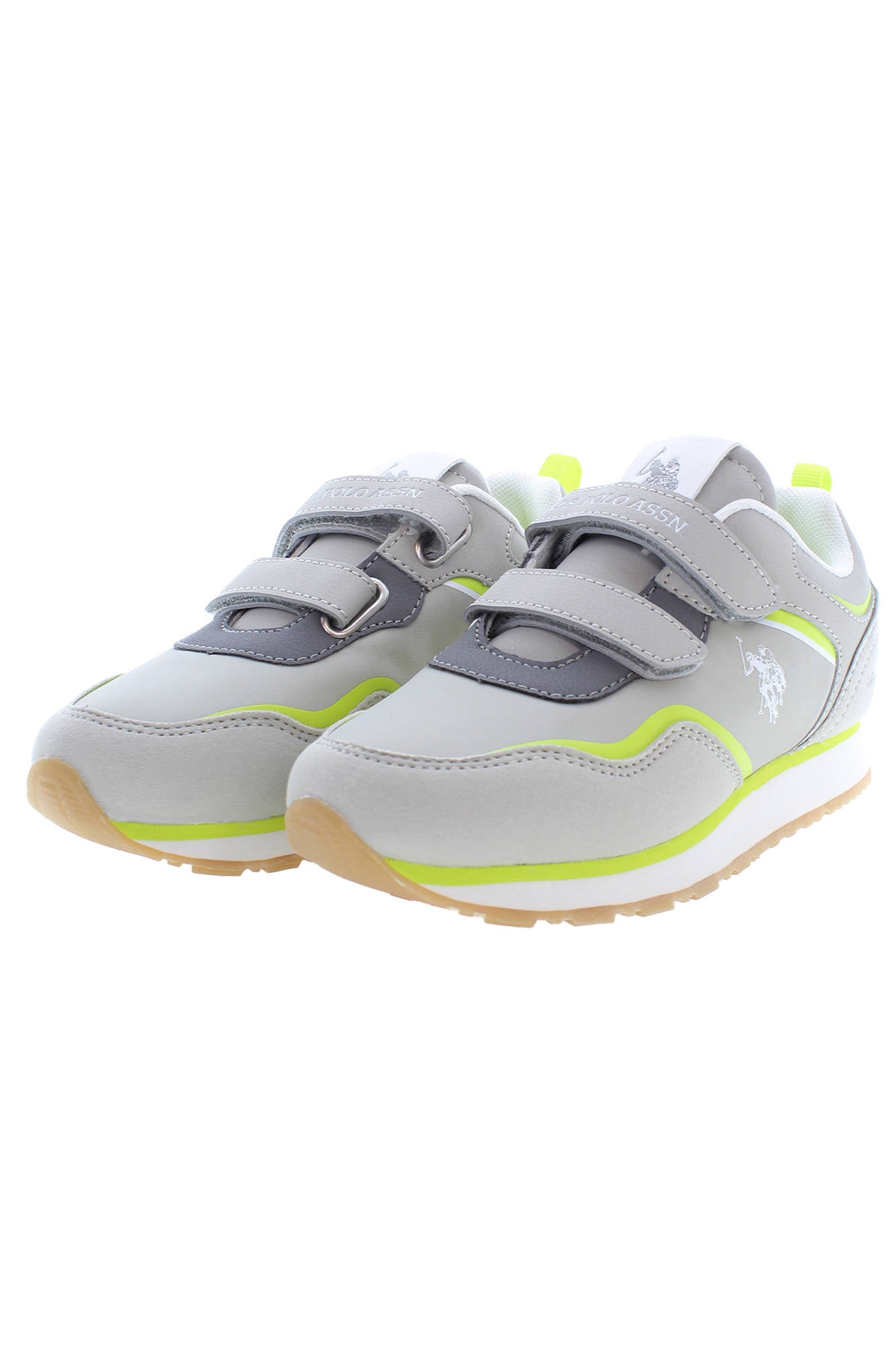 ASOCIACIÓN DE POLO DE EE. UU. CALZADO DEPORTIVO GRIS PARA NIÑOS U.S. POLO ASSN.