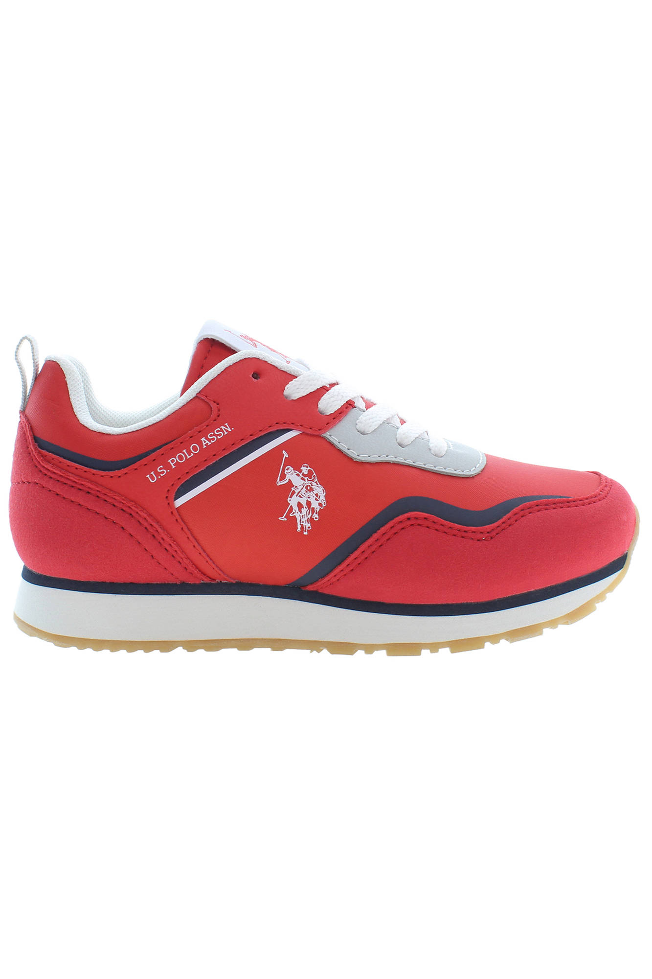 ASOCIACIÓN DE POLO DE EE. UU. CALZADO DEPORTIVO ROJO PARA NIÑOS U.S. POLO ASSN.