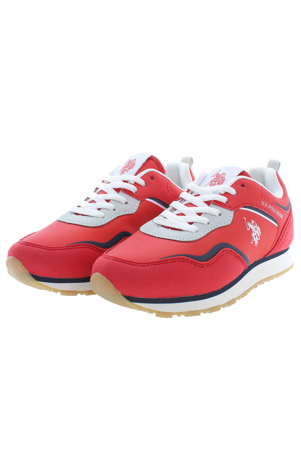 ASOCIACIÓN DE POLO DE EE. UU. CALZADO DEPORTIVO ROJO PARA NIÑOS U.S. POLO ASSN.