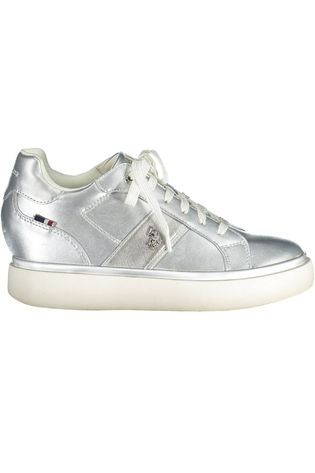 ASOCIACIÓN DE POLO DE EE. UU. CALZADO DEPORTIVO FEMENINO, PLATA U.S. POLO ASSN.