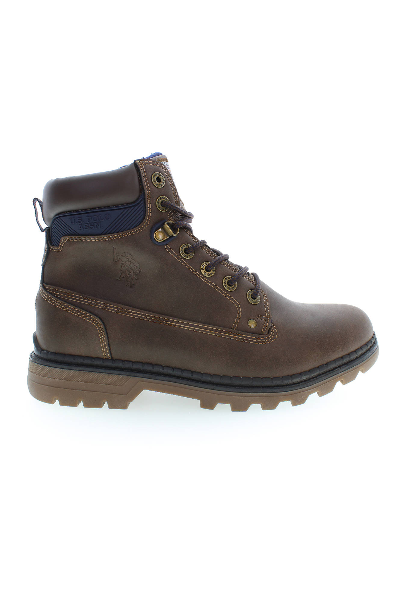 ASOCIACIÓN DE POLOS DE EE. UU. BOTA MARRÓN PARA HOMBRE U.S. POLO ASSN.