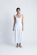 VESTIDO MIDI PERFORADO
